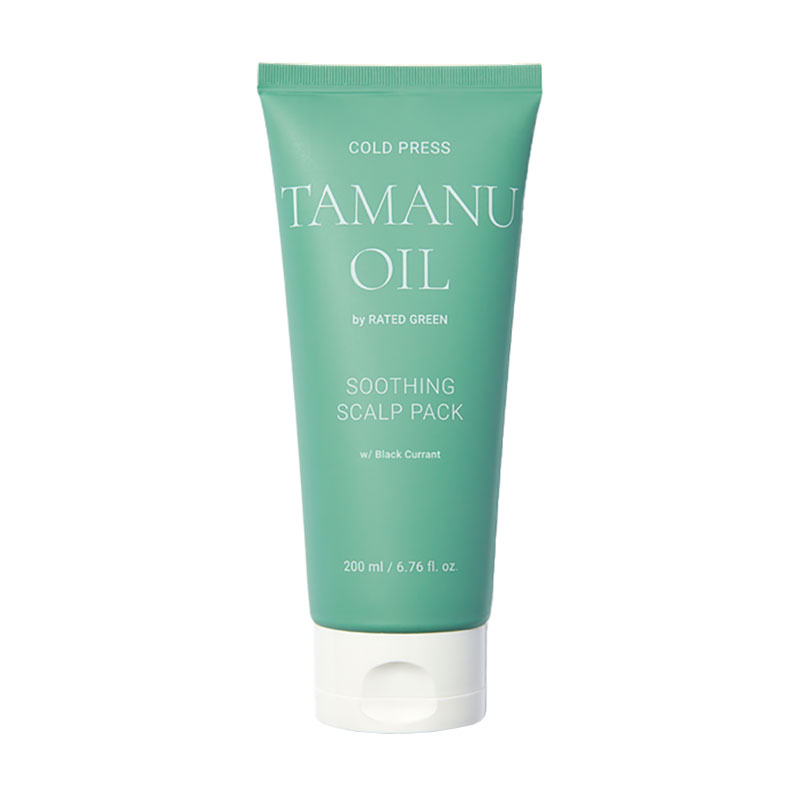 Заспокійлива маска для шкіри голови Rated Green Cold Press Tamanu Oil Soothing Scalp Pack, 200 мл